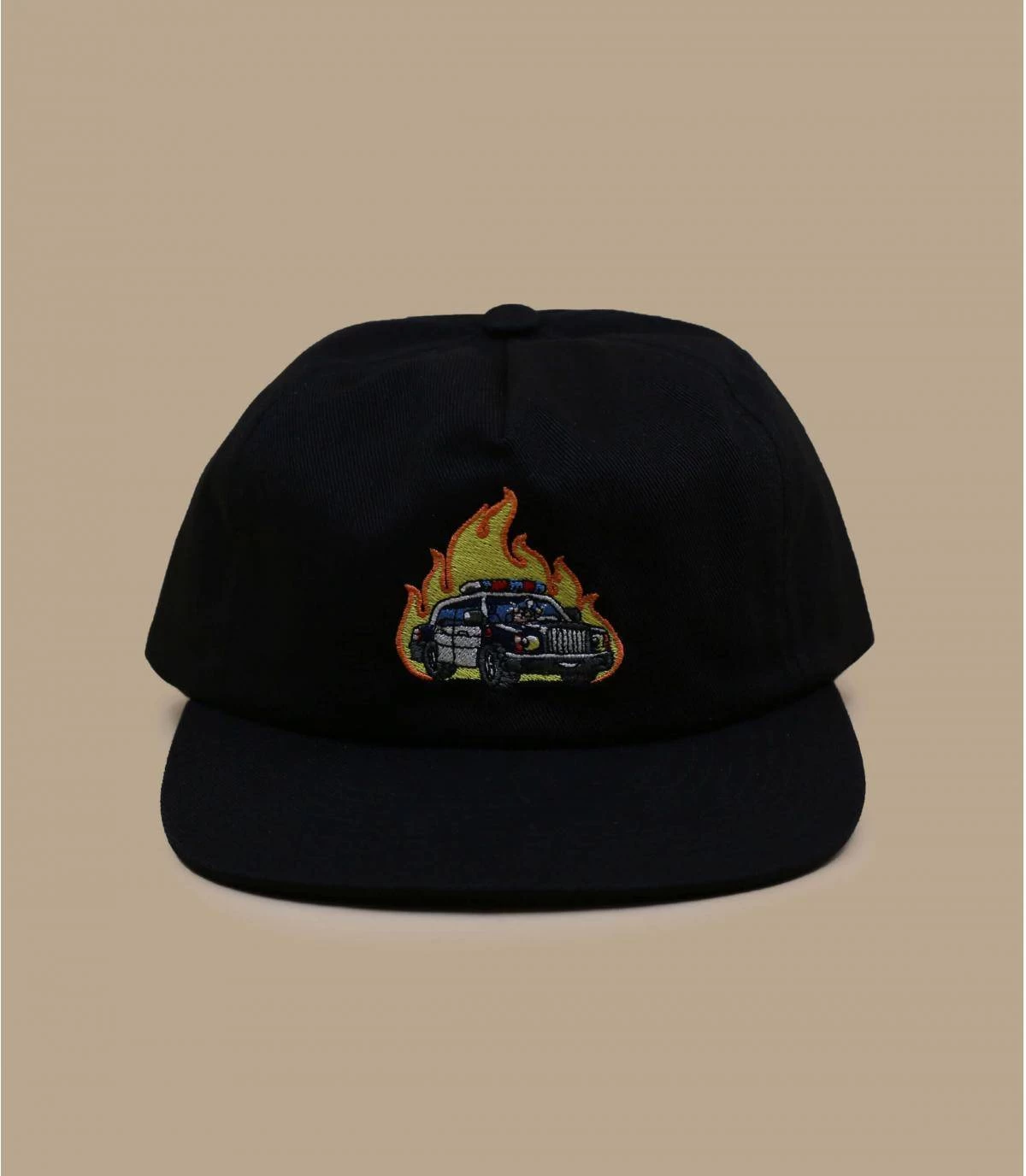 HUF Roasted Unstructured Snpaback Black 4 HUF Roasted Unstructured Snpaback Black – Image 2