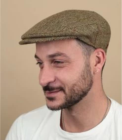 Rudy Tweed Wool Beige