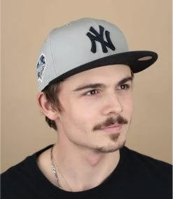 NEW ERA Series 59Fifty NY Gray