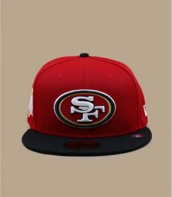 NEW ERA Side Patch 5950 49ers Scarlet -Arrêt. Aller. Chapeau. side patch 5950 49ers scarlet 2