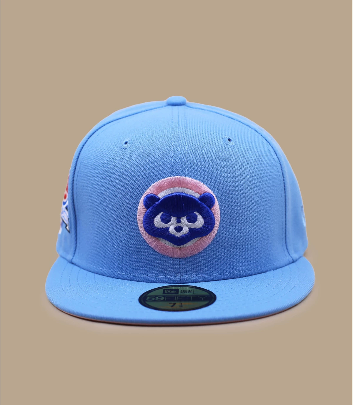 NEW ERA Side Patch 5950 Chicago Cubs Sky Pink 5 NEW ERA Side Patch 5950 Chicago Cubs Sky Pink – Image 3