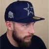 NEW ERA Side Patch 5950 Cowboys Navy -Arrêt. Aller. Chapeau. side patch 5950 cowboys navy