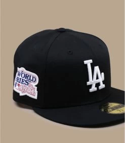 NEW ERA Side Patch 5950 LA Black -Arrêt. Aller. Chapeau. side patch 5950 la black 1