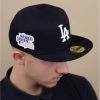 NEW ERA Side Patch 5950 LA Black 1 NEW ERA Side Patch 5950 LA Black -Arrêt. Aller. Chapeau. side patch 5950 la black