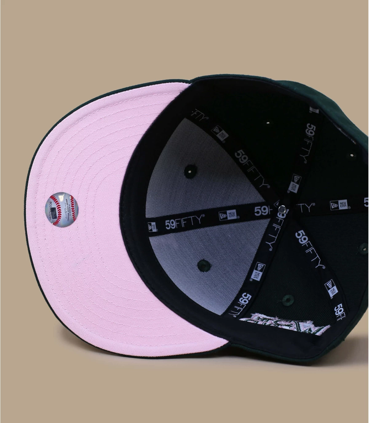 NEW ERA Side Patch 5950 LA Green & Pink 8 NEW ERA Side Patch 5950 LA Green & Pink – Image 6