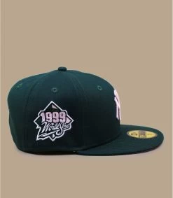 NEW ERA Side Patch 5950 NY Green & Pink -Arrêt. Aller. Chapeau. side patch 5950 ny green pink 3