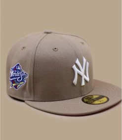 NEW ERA Side Patch 5950 NY Yankees Camel Pink
