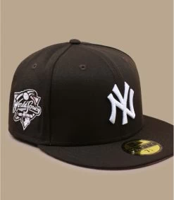 Arrêt. Aller. Chapeau. -Arrêt. Aller. Chapeau. side patch 5950 ny yankees walnut pink 1