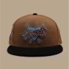 NEW ERA Side Patch 59Fifty Anaheim Angels Bronze Black Corduroy -Arrêt. Aller. Chapeau. side patch 59fifty anaheim angels bronze black corduroy