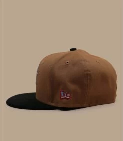 NEW ERA Side Patch 59Fifty Anaheim Angels Bronze Black Corduroy -Arrêt. Aller. Chapeau. side patch 59fifty anaheim angels bronze black corduroy 2