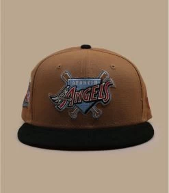 NEW ERA Side Patch 59Fifty Anaheim Angels Bronze Black Corduroy