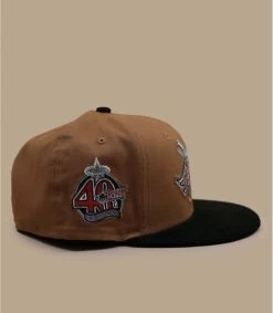 NEW ERA Side Patch 59Fifty Anaheim Angels Bronze Black Corduroy -Arrêt. Aller. Chapeau. side patch 59fifty anaheim angels bronze black corduroy 3