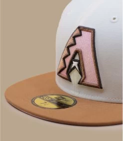 NEW ERA Side Patch 59Fifty Arizona Diamondbacks Bronze Chrome Brown Pink -Arrêt. Aller. Chapeau. side patch 59fifty arizona diamondbacks bronze chrome brown pink 2