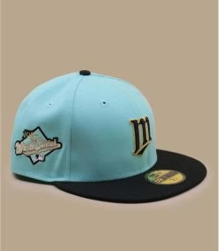 NEW ERA Side Patch 59Fifty Minnesota Twins Blue Tint Black -Arrêt. Aller. Chapeau. side patch 59fifty minnesota twins blue tint black 2