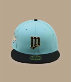 NEW ERA Side Patch 59Fifty Minnesota Twins Blue Tint Black