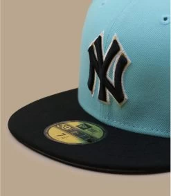 NEW ERA Side Patch 59Fifty New York Yankees Blue Tint Black -Arrêt. Aller. Chapeau. side patch 59fifty new york yankees blue tint black 2