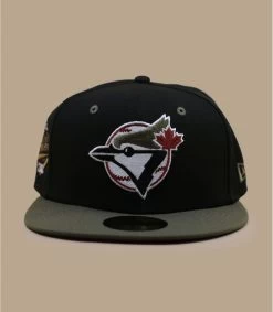 NEW ERA Side Patch 59Fifty Toronto Blue Jays Black New Olive