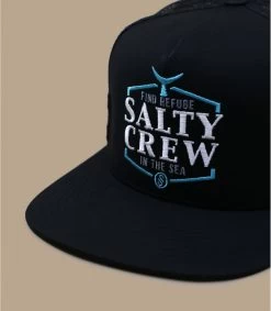 Salty Crew Skipjack Snapback Trucker Black -Arrêt. Aller. Chapeau. skipjack snapback trucker black 2