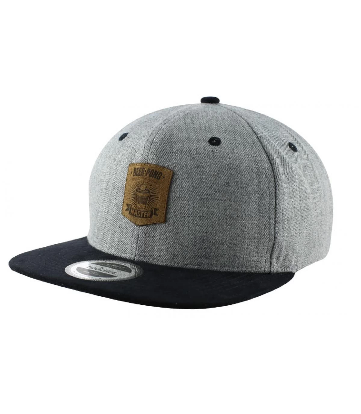 Snapback Beer Pong Grey Black 4 Snapback Beer Pong Grey Black – Image 2