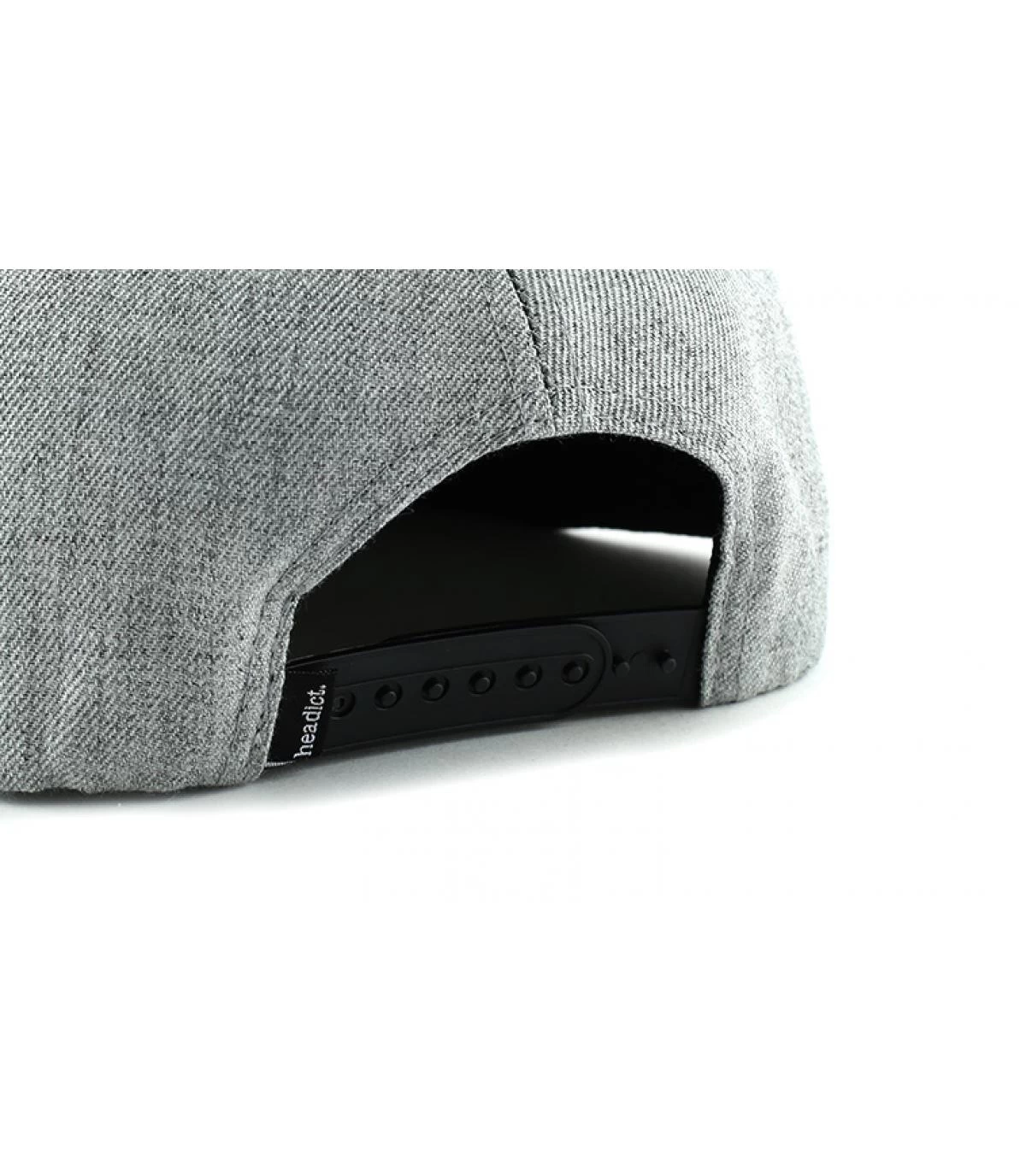 Snapback Beer Pong Grey Black 7 Snapback Beer Pong Grey Black – Image 5