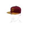 Snapback Bravery Burgundy Suede
