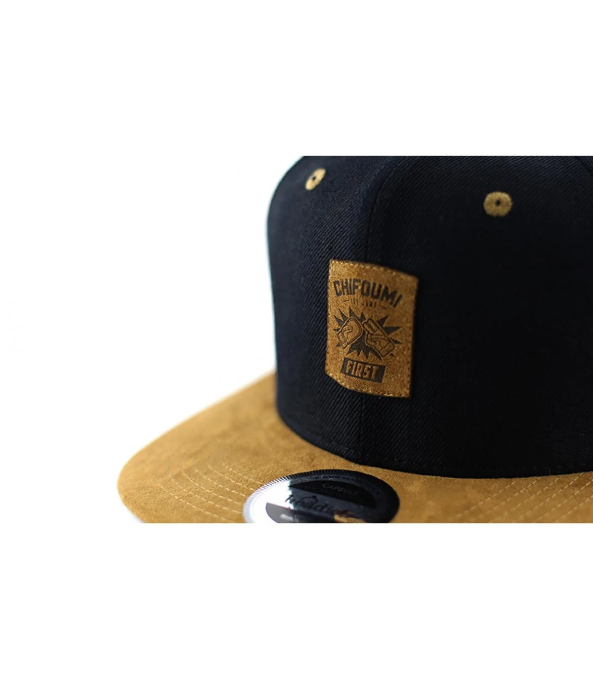 Snapback Chifoumi Black Brown 5 Snapback Chifoumi Black Brown – Image 3