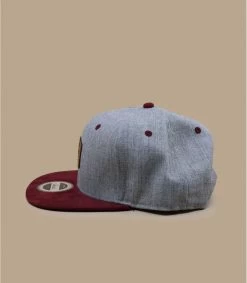 Snapback First Come First Track Grey Burgundy -Arrêt. Aller. Chapeau. snapback first come first track grey burgundy 2