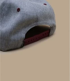 Snapback First Come First Track Grey Burgundy -Arrêt. Aller. Chapeau. snapback first come first track grey burgundy 3