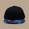 Snapback Floral Black -Arrêt. Aller. Chapeau. snapback floral black