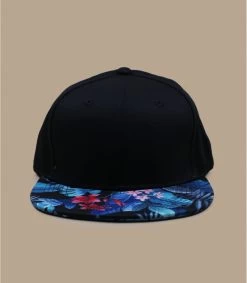 Snapback Floral Black
