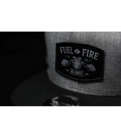 Snapback Fuel & Fire -Arrêt. Aller. Chapeau. snapback fuel fireInfernoil20snapback20fuel20and20fire20gris
