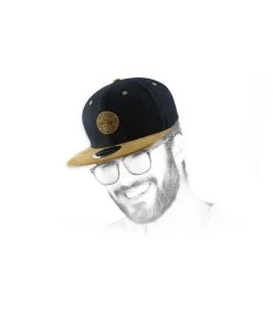 Snapback Hit The Road Black Brown