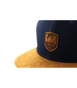 Snapback I Know Navy Suede -Arrêt. Aller. Chapeau. snapback i know navy suedesnapback20I20Know20bleu