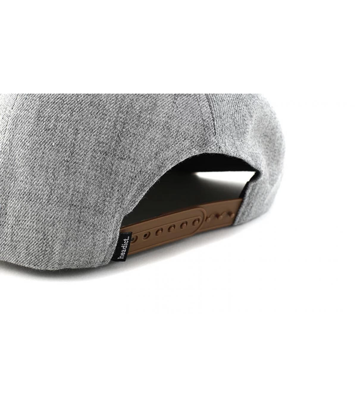 Snapback I Love You Grey Suede 7 Snapback I Love You Grey Suede – Image 5