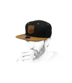 Snapback Loyalty Black Suede