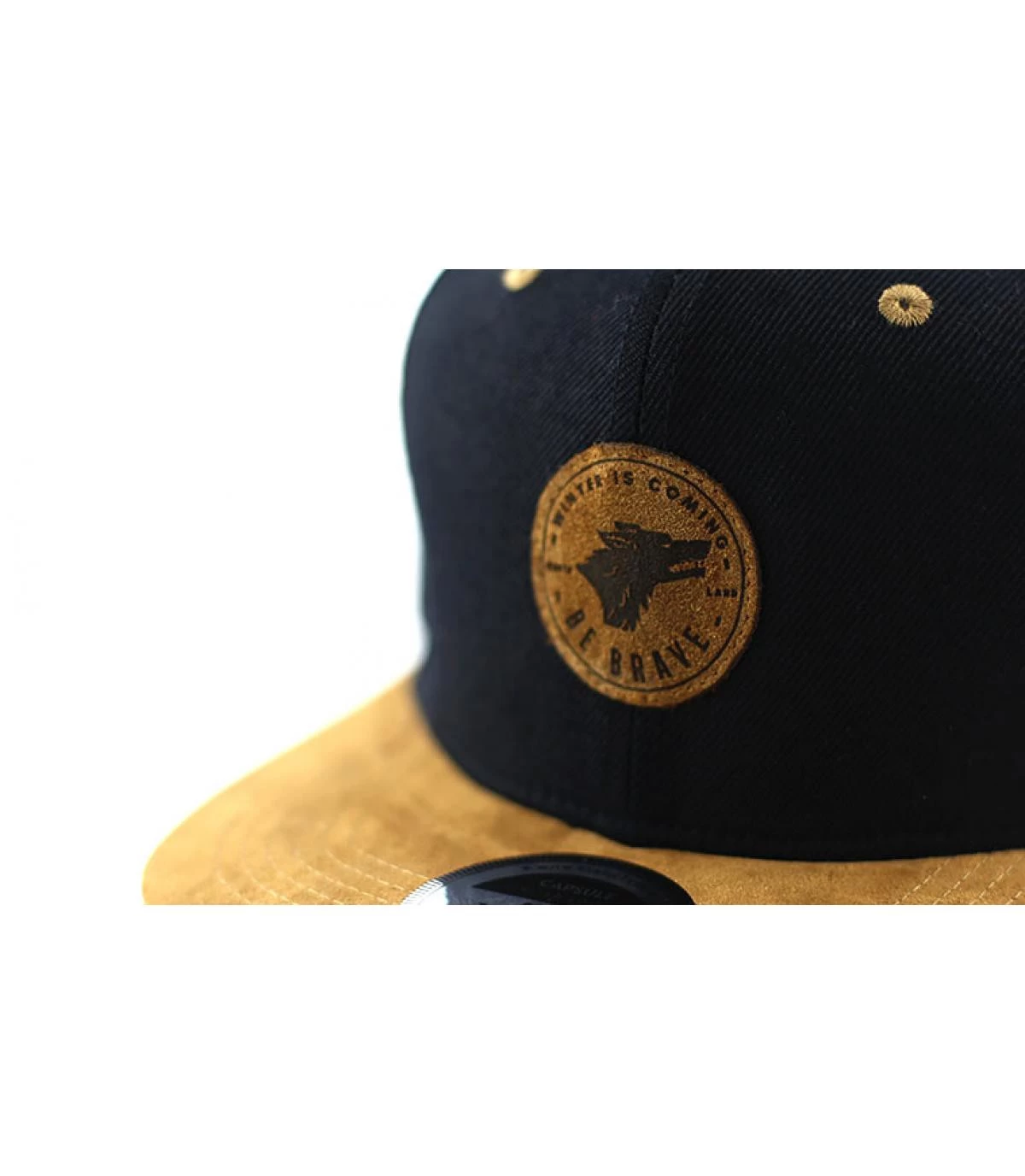Snapback North Land Black Brown 5 Snapback North Land Black Brown – Image 3
