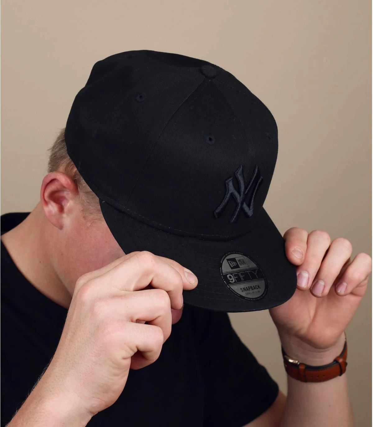 NEW ERA Snapback NY MLB Black Black 3 NEW ERA Snapback NY MLB Black Black