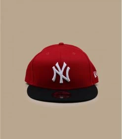NEW ERA Snapback NY Rouge Noire 8 NEW ERA Snapback NY Rouge Noire -Arrêt. Aller. Chapeau. snapback ny rouge noireSnapback20NY20rouge20noire20New20Era