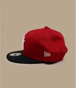 NEW ERA Snapback NY Rouge Noire 9 NEW ERA Snapback NY Rouge Noire -Arrêt. Aller. Chapeau. snapback ny rouge noireSnapback20ny20rouge