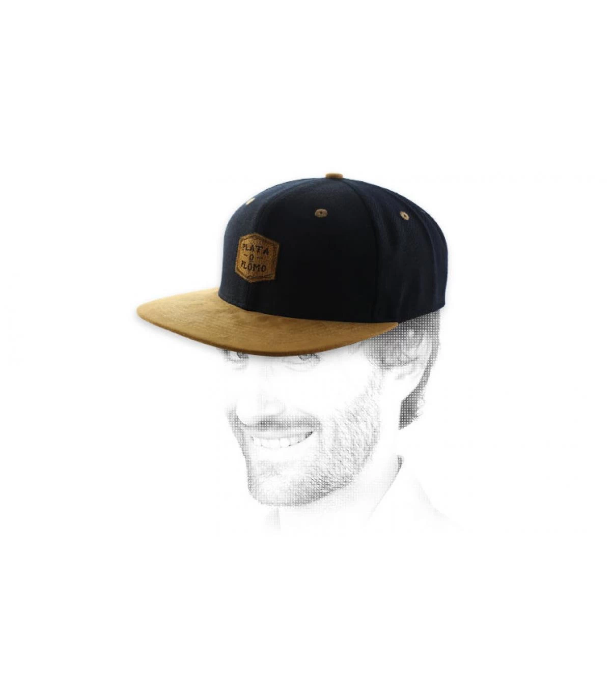 Snapback Plata O Plomo Black Suede 3 Snapback Plata O Plomo Black Suede