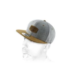 Snapback Sick Bro Grey Brown