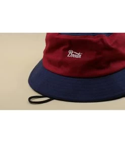Brixton Stith Bucket Washed Navy Lava Red 7 Brixton Stith Bucket Washed Navy Lava Red -Arrêt. Aller. Chapeau. stith bucket washed navy lava redbob20rouge20bleu20Brixton