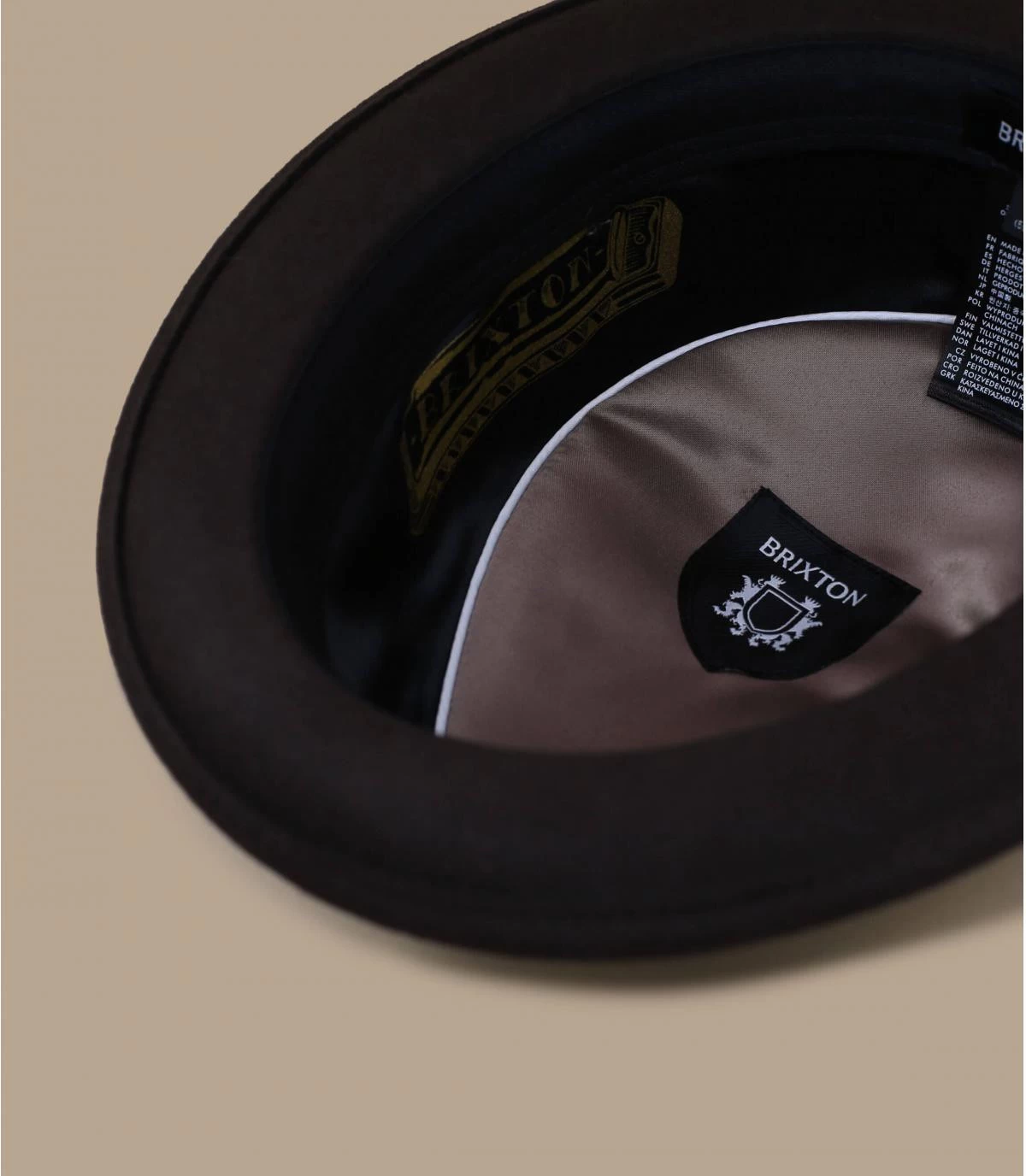 Brixton Stout Pork Pie Brown Bronze 6 Brixton Stout Pork Pie Brown Bronze – Image 4