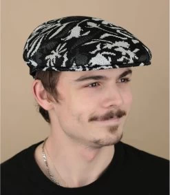 Kangol Street Floral 504 Black