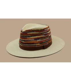 Bailey Tasmin Panama Natural Multi -Arrêt. Aller. Chapeau. tasmin panama natural multiBailey20chapeau20paille20multicolore20Baile