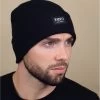 Tessy Cuff Beanie Black 1 Tessy Cuff Beanie Black -Arrêt. Aller. Chapeau. tessy cuff beanie black