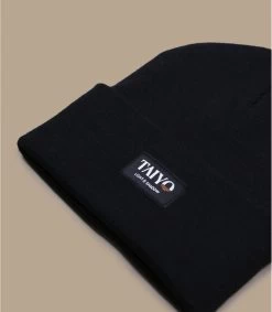 Tessy Cuff Beanie Black -Arrêt. Aller. Chapeau. tessy cuff beanie black 2