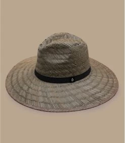 Volcom Throw Shade Straw Hat Natural -Arrêt. Aller. Chapeau. throw shade straw hat natural 1
