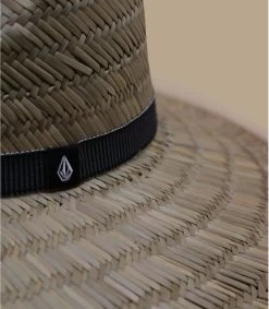 Volcom Throw Shade Straw Hat Natural -Arrêt. Aller. Chapeau. throw shade straw hat natural 4