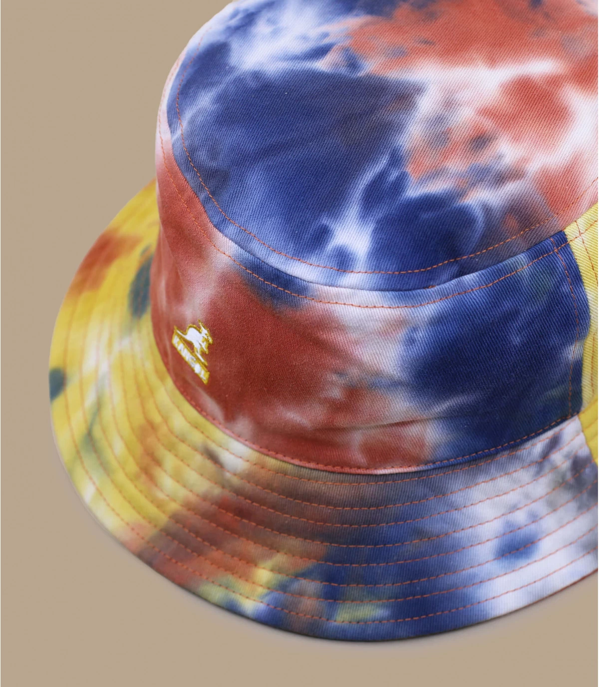 Kangol Tie Dye Bucket Golden Palm 6 Kangol Tie Dye Bucket Golden Palm – Image 4